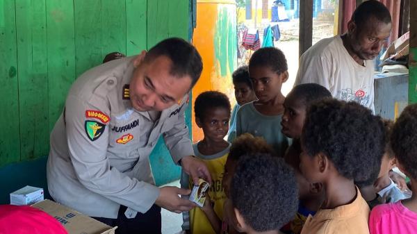 ISPA Intai Balita di Kota Sorong, Polisi Gencarkan Pemeriksaan Medis Gratis