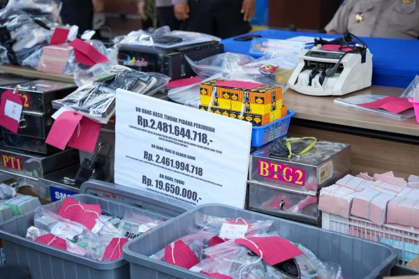 Polda Jateng Lumpuhkan Jaringan Togel Demak-Grobogan, Keuntungan Rp40 Juta per Hari