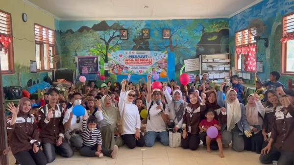 Pasca Kebakaran di Bangka Selatan, BEM ICI Dampingi Anak-anak Pulihkan Rasa Aman
