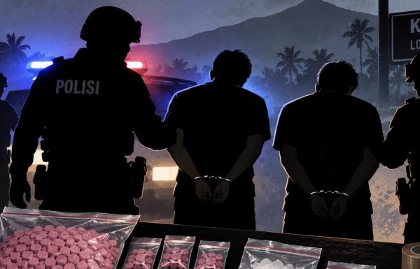 Dua Warga Kabupaten Malang Ditangkap di Lombok Tengah, Polisi Sita 1.008 Butir Ekstasi