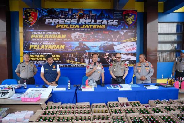 Bongkar Jaringan Togel Lintas Wilayah, Polda Jateng Blokir Rekening Rp2,46 Miliar