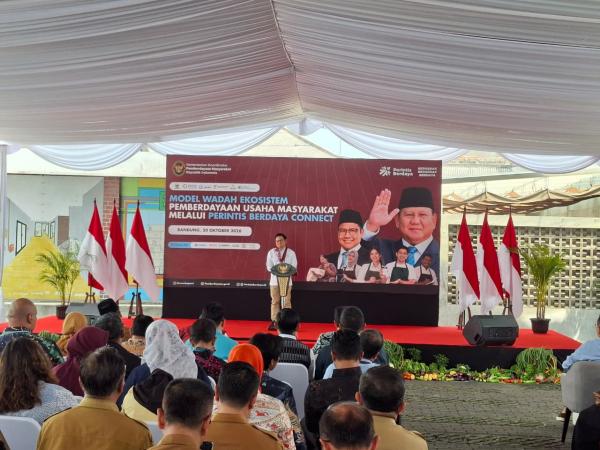 Menko Muhaimin Dorong Model Pemberdayaan UMKM Bandung Replikasi Nasional