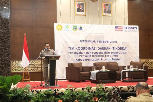 Perkuat Ketahanan Pangan, Pemkab Lebak Bentuk Tim Pencegahan Zoonosis dan Penyakit Infeksius Baru