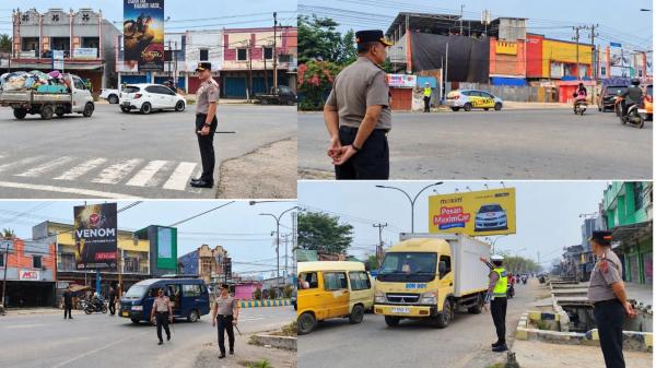 Jenderal Hengky Turun Jalan: Kapolda Papua Barat Daya  Atur Lalin Pada Jam Sibuk di Sorong