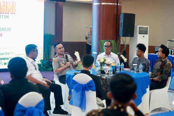 Kapolda Jatim Buka Ruang Dialog dengan Mahasiswa Bahas Kamtibmas
