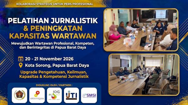 Cetak Jurnalis Profesional, 3 Organisasi Pers Akan Gelar Pelatihan Bagi Ratusan Wartawan