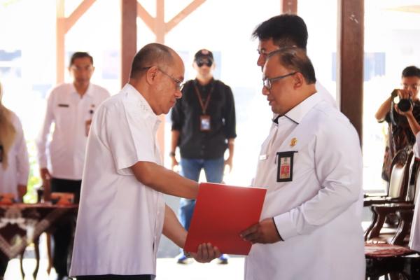 Dedy Nur Hasan Jadi Plh Sekda Banyumas, Sadewo Minta Target Pembangunan Tuntas