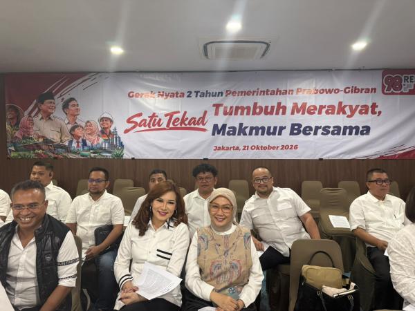Dua Tahun Prabowo-Gibran, Relawan Tegaskan Fokus Institusionalisasi Demokrasi Ekonomi