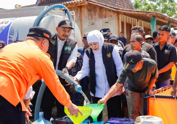 Kekeringan Meluas, 25 Kabupaten/Kota di Jatim Butuh Distribusi Air Bersih