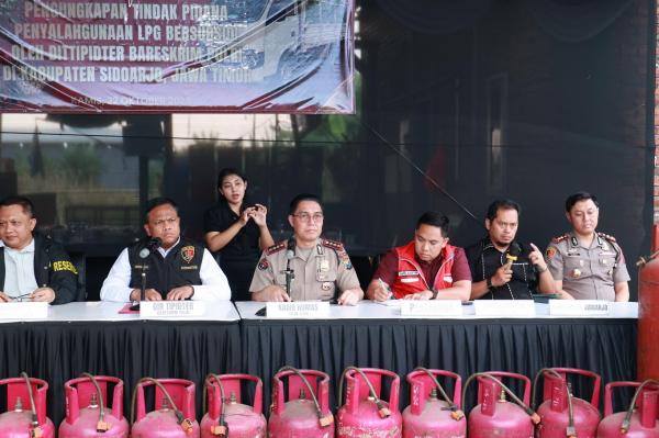 Bareskrim Tetapkan Dua Tersangka Kasus LPG Subsidi Ilegal di Sidoarjo