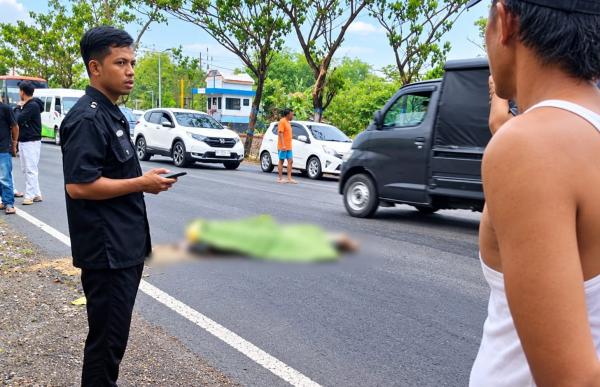 Kecelakaan Maut di Jalan Bojonegoro-Babat, Pemotor Mio Meninggal Dunia