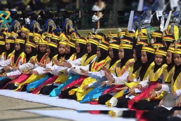 600 Santri Al-Rasyid Tampilkan Tari Kolosal, Meriahkan Hari Santri 2026 di Bojonegoro
