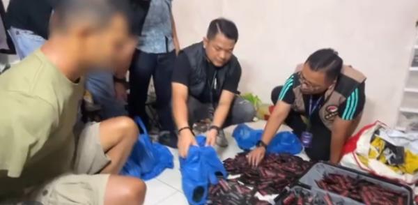 Terbongkar! Bengkel Motor di Percut Sei Tuan Simpan Ribuan Vape Narkoba