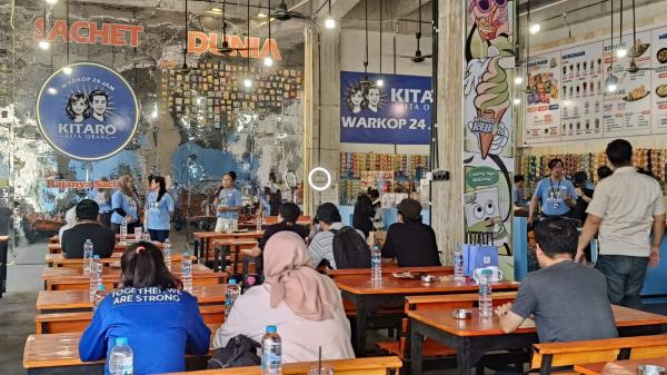 Hadirkan Ruang Komunitas 24 Jam, Warkop Kekinian di Kota Tangerang Fasilitasi Pelaku UMKM