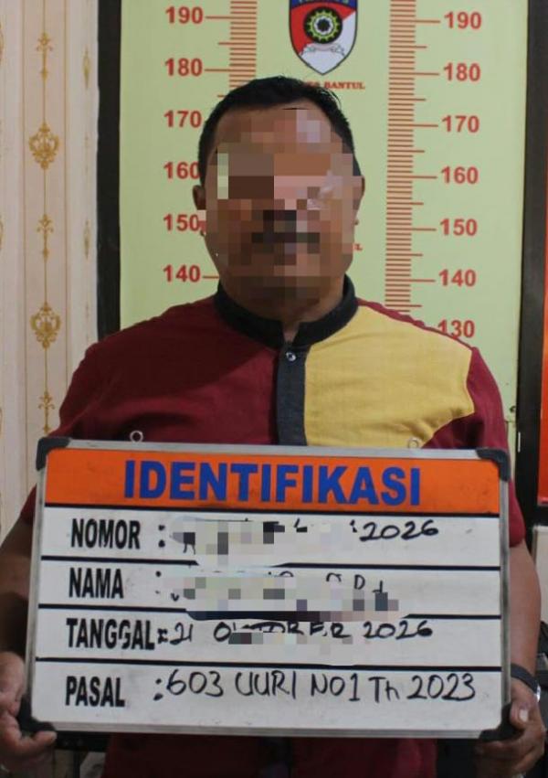 Dana Bantuan SMK Pusat Keunggulan Rp125 Juta Diduga Diselewengkan, Pria di Bantul Jadi Tersangka