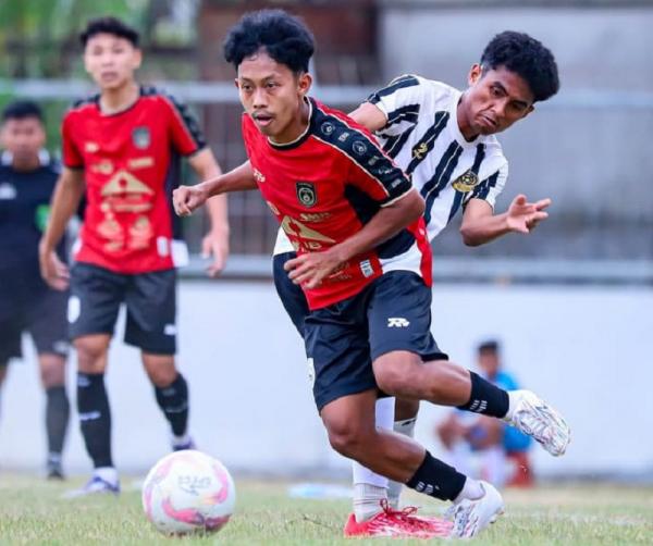 Berlangsung Sengit, Laga Uji Coba Persipur Purwodadi vs Persipa Pati Berakhir Imbang 1-1