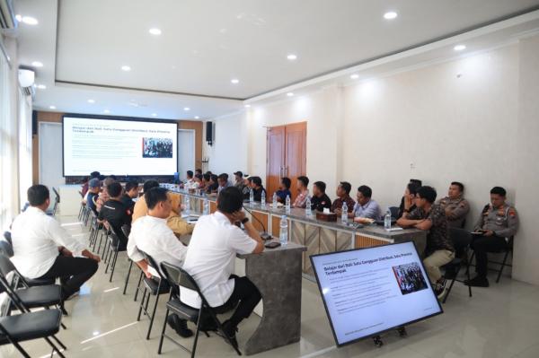 Perkuat Pengawasan Distribusi BBM, Polres Bojonegoro Audiensi dengan 29 Manajer SPBU