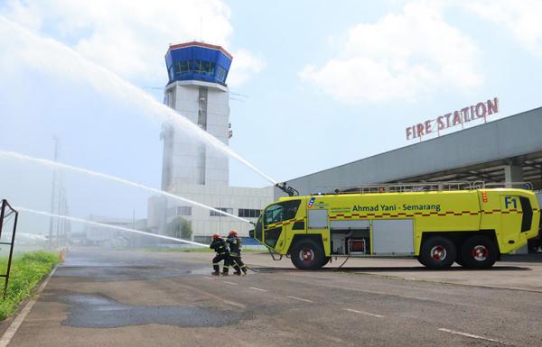Bandara Ahmad Yani Gelar Modular Exercise dengan Skenario Aircraft Accident, Ini Tujuannya