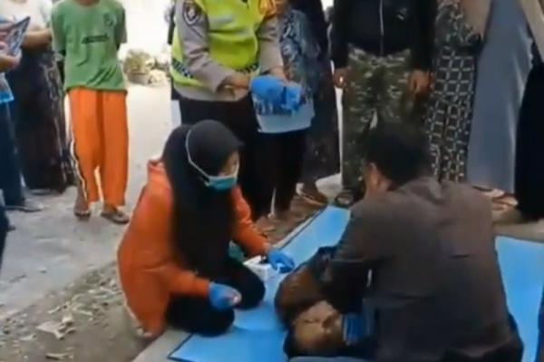 Tukang Ojek Pemalang Meninggal di Jalan saat Antar Penumpang ke Desa Kalimas Randudongkal