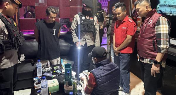 Polda NTB Gerebek THM Bahari Senggigi, 21 Orang Positif Narkoba Diamankan dan 23 Ekstasi Disita
