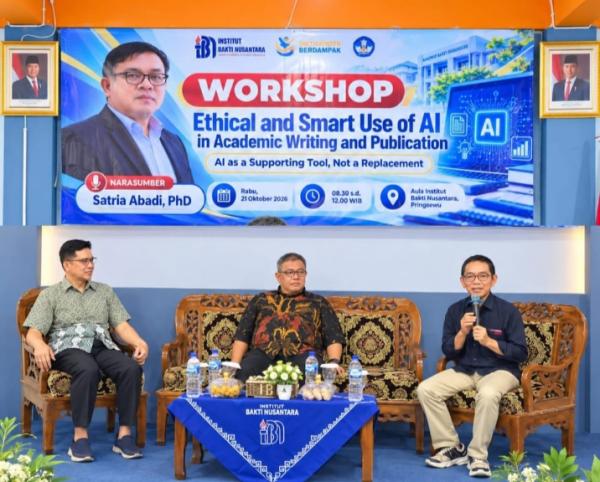 IBN Pringsewu Gelar Workshop AI, Pakar UPSI Malaysia Tekankan Etika dan Integritas Akademik