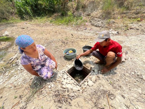 Potret 1.140 Jiwa di Utara Sungai Brantas Jombang Bertahan Hidup di Tengah Kemarau
