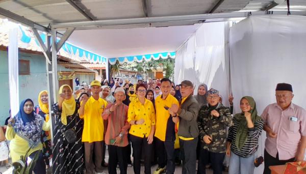 Jaring Aspirasi, Nurul Arifin Ingatkan Warga Bandung Cek Data Desil agar Bansos Tepat Sasaran