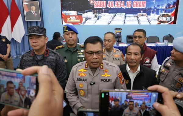 Polda Riau Sita 101 Kg Narkotika, 39 Orang Diamankan