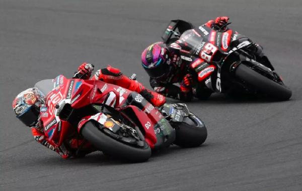 Beda 2 Poin, Marquez Waspadai Naluri Agresif Jorge Martin di MotoGP Australia