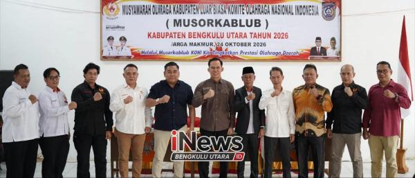 Herry Kuswanda Gantikan Halmet Julianto sebagai Ketua Umum KONI Bengkulu Utara