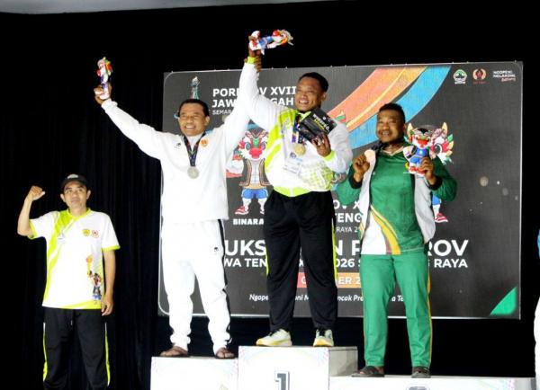 Mantap! Binaragawan Eko Suryono Sumbang Emas Untuk Kontingen Grobogan di Porprov Jateng 2026,