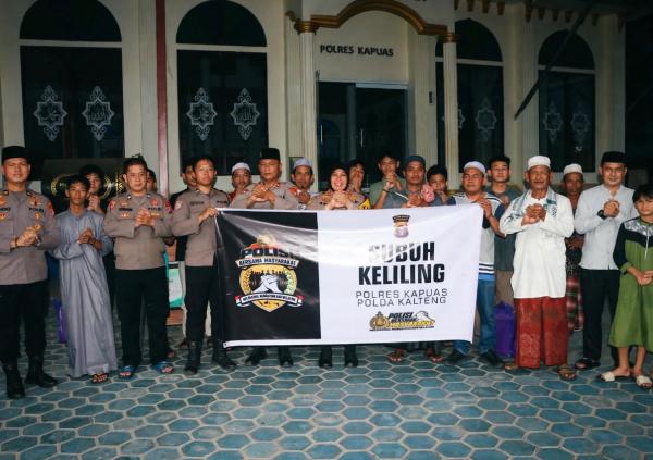 Subuh Keliling, Kapolres Kapuas Perkuat Silaturahmi dengan Tokoh Agama demi Kamtibmas Kondusif