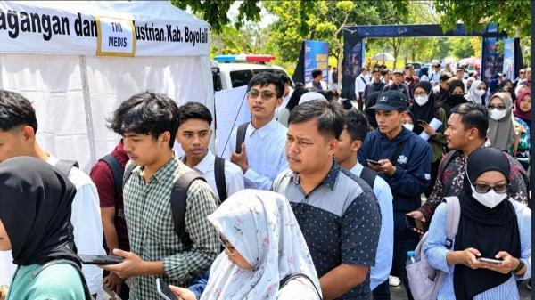 Pengangguran Boyolali Tembus 19.924 Orang, Ribuan Loker Dibuka di Job Fair Inklusi