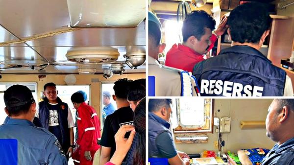 Polres Sumba Timur Razia KM Shelly Indah di Pelabuhan Waingapu, 17 ABK Diperiksa