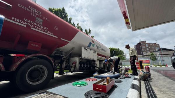 Puluhan Juta Liter BBM Masuk Jawa Timur, Solar hingga Pertalite Ditambah, Ini Rincian Pasokannya