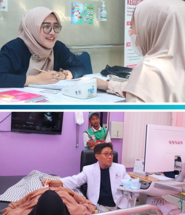 RS Ciremai Gelar USG Gratis bagi 125 Ibu Hamil
