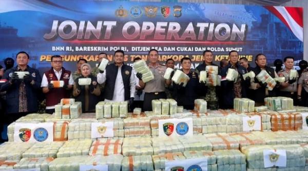 DPR Prihatin Upaya Penyelundupan 1,1 Ton Narkoba dari Kapal Perusahaan Malaysia ke RI