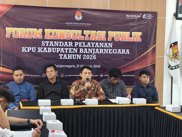 KPU Banjarnegara Gelar Konsultasi Publik, Tingkatkan Pendidikan Politik di Luar Masa Pemilu