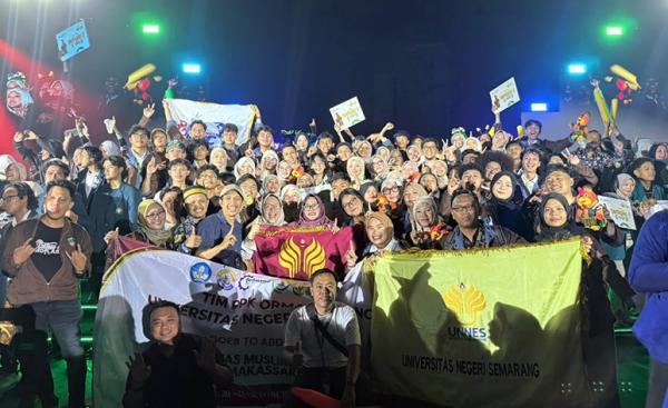 Unnes Sabet Juara Umum Anugerah Abdidaya Ormawa 2026, Borong 9 Penghargaan