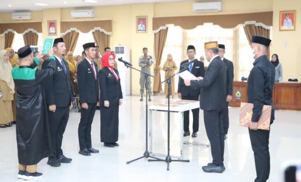 Bupati Jeneponto Lantik 3 Pejabat Baru, Ingatkan Jangan Antikritik