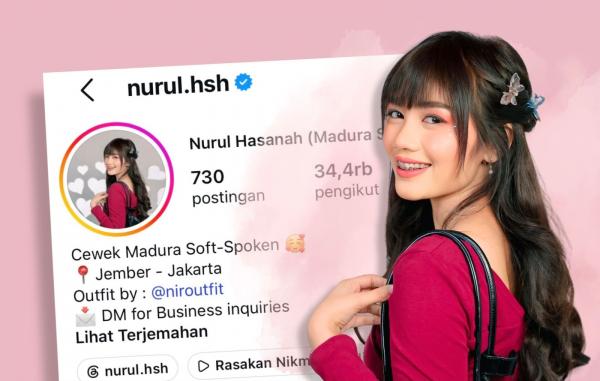 Mengenal Nurul Hasanah, Cewek Madura Soft Spoken Lulusan BINUS University yang Viral
