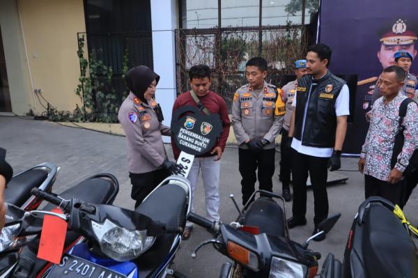 Setelah Sebulan Hilang, Motor Warga Ngasem Bojonegoro Akhirnya Kembali