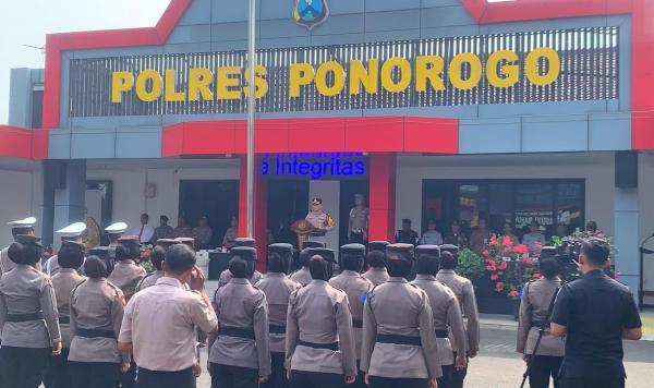 Polres Ponorogo Kerahkan Ratusan Personel di Operasi Patuh Semeru 2026, Ini Sasarannya