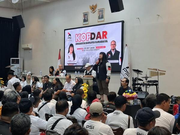 Mantan Pengurus PDIP Surabaya Nyeberang ke PSI, Pernyataannya soal Wong Cilik Jadi Sorotan