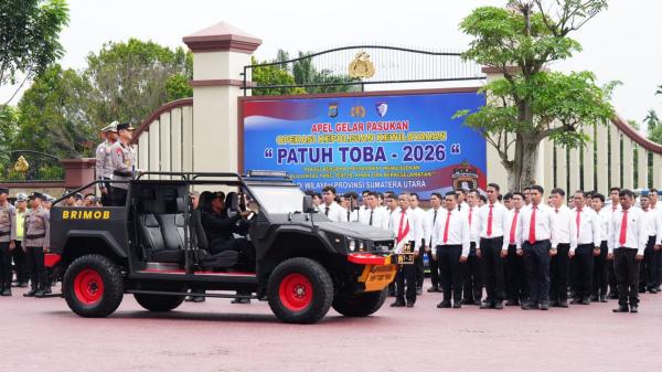 Operasi Patuh Toba 2026 Resmi Dimulai, Kapolda Sumut Ajak Masyarakat Budayakan Tertib Berlalu Lintas