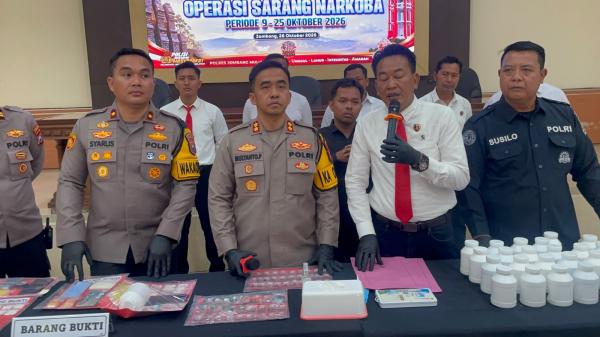 Polres Jombang Ungkap 41 Kasus Narkoba Selama Tiga Bulan, 51 Orang Jadi Tersangka