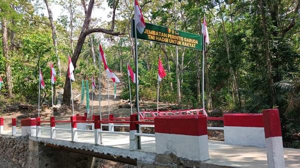 Akses Warga Desa Riit Sikka Kerap Terkendala Saat Hujan, Kini Jembatan Merah Putih Bisa Digunakan