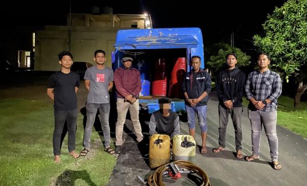 Polisi Sikat Penimbun Solar Subsidi di Pidie Jaya, Gudang Bekas Perabot Jadi Sasaran
