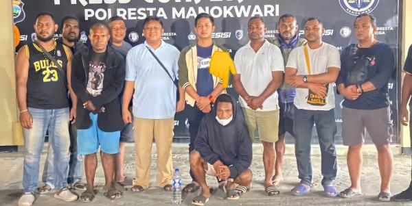 Diduga Palak dan Aniaya Turis Belanda, Mahasiswa di Manokwari Ditangkap Polisi