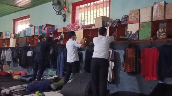 Rutan Mentok Gelar Razia Gabungan, Bidik Handphone dan Narkoba 